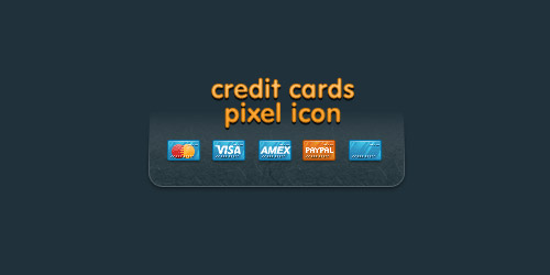 Credit Card Web Icons