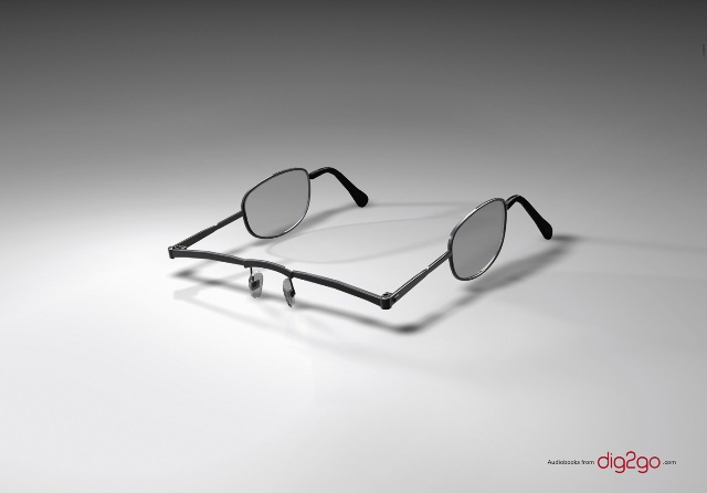 dig2go ear glasses 35+ Creative advertising For Creative Peoples