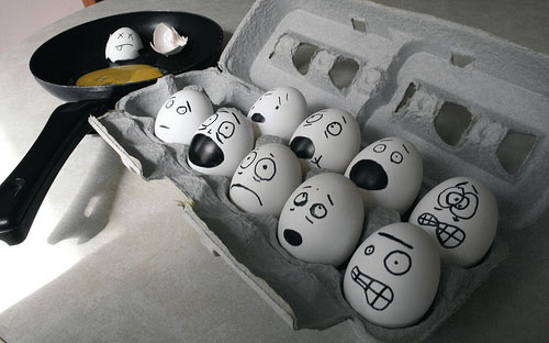 egg1 30 Funny and Clever Emotions Egg Photography by Artist