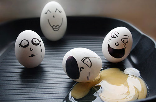 egg15 egg15 30 Funny and Clever Emotions Egg Photography by Artist