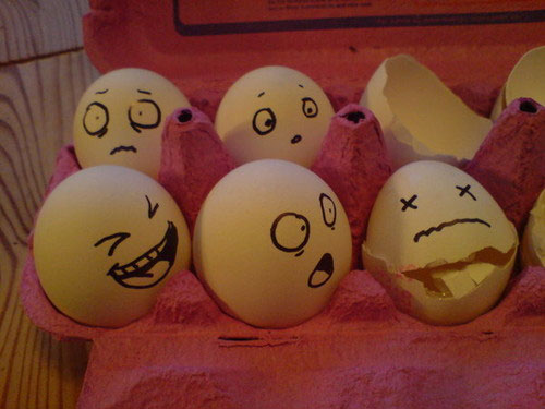 egg3 30 Funny and Clever Emotions Egg Photography by Artist