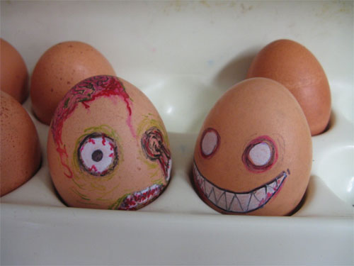 egg7 30 Funny and Clever Emotions Egg Photography by Artist