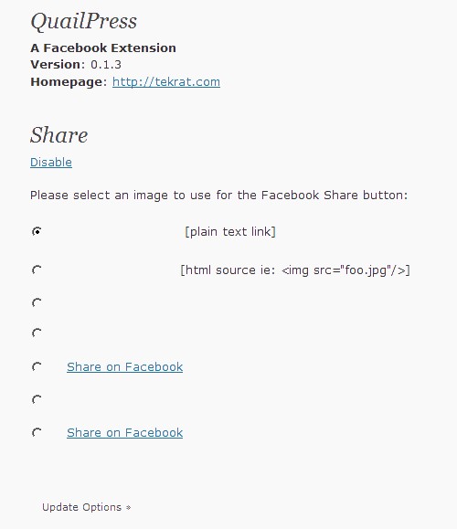 quailpress quailpress1 15 Stunning Facebook WordPress Plugins For Bloggers