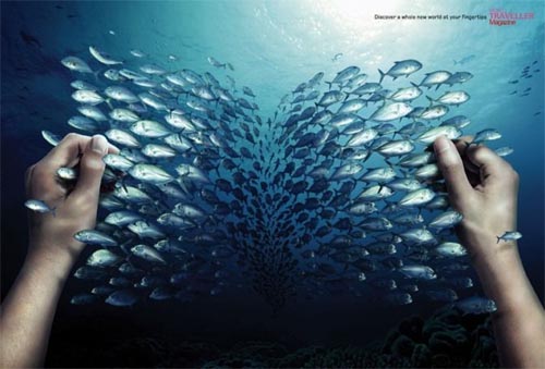 traveller-magazine traveller magazine 35+ Creative advertising For Creative Peoples