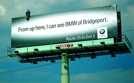 BMW Advertisement 25 Creative Advertising on Building