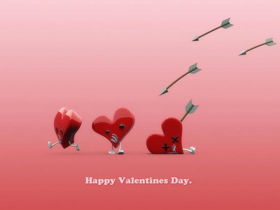 Happy Valentines Day by ~plusone Happy Valentines Day by plusone 40 Absolutely Beautiful Valentine Day Wallpaper for Your Desktop