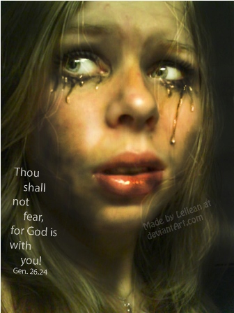 Thou_shall_not_fear_by_Lellean Thou shall not fear by Lellean 30 Unbelievable and Conceptual Surreal Dark Artworks