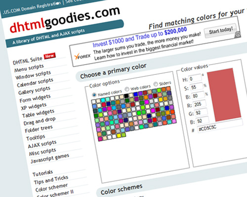 color selector tool 25 20 Best Color Tools For Web Designers 