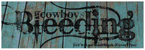 grunge fonts 15 21 Clean Free Grunge Fonts for Web Designers