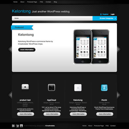 kelontong 20+ Free Premium WordPress Themes of January 2010