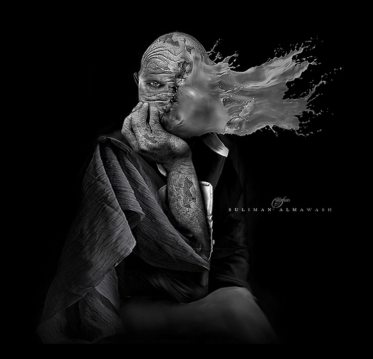 surrealart 28 30 Unbelievable and Conceptual Surreal Dark  Artworks