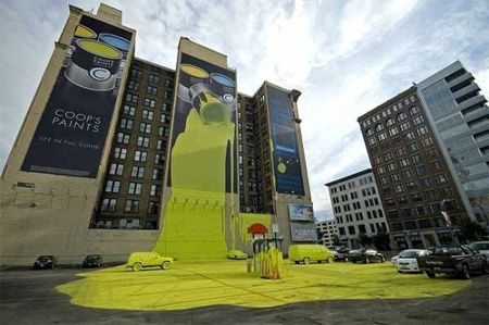 wallads01 wallads01 25 Creative Advertising on Building