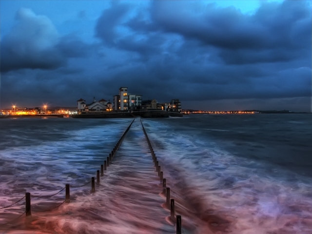 Stormy Night HDR Photo SG107044 Edit 5 Edit 6 Edit tonemapped 40+ Fantastic HDR Photographs of 2010