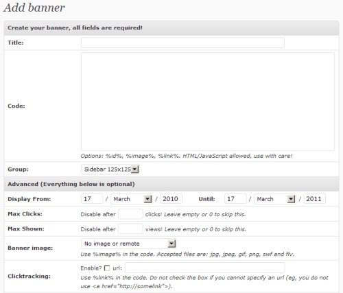 adrotate adrotate 10 WordPress Plugins To Manage Your Ads Banners