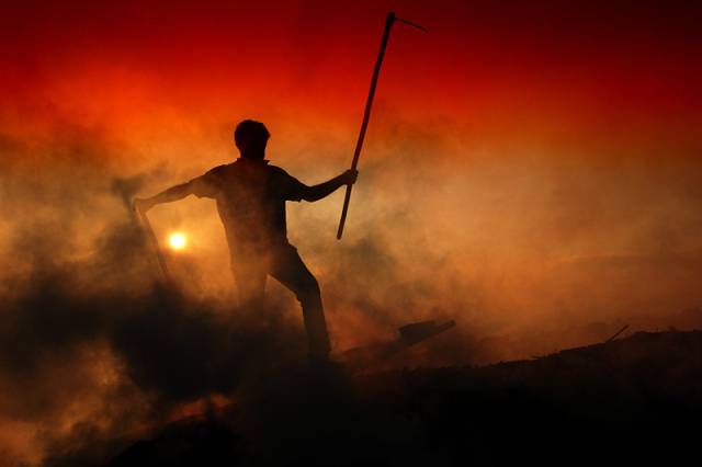 between heaven and hell