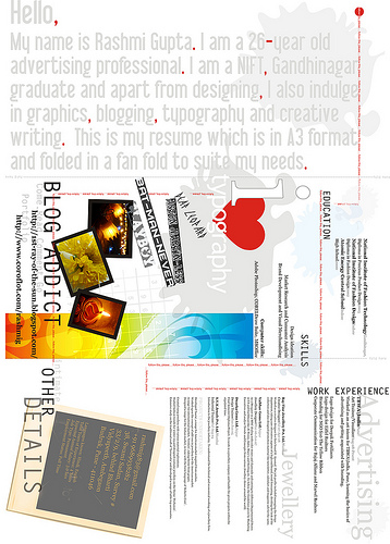 Creative Résumés 15 30+ Striking and Creative Resumes