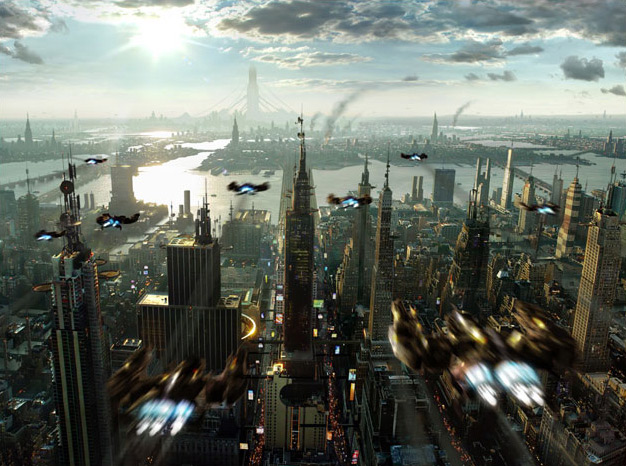 city-sf-matte-painting city sf matte painting 27 Matte Painting Tutorials for Adobe<br /> Photoshop
