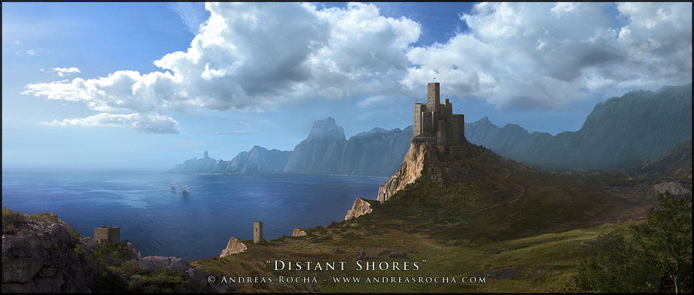 distant_shores-matte-painting distant shores matte painting 27 Matte Painting Tutorials for<br /> Adobe Photoshop