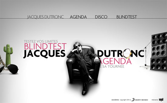jacques dutronc 20 Original Solutions for a Musician’s Flash  Website 