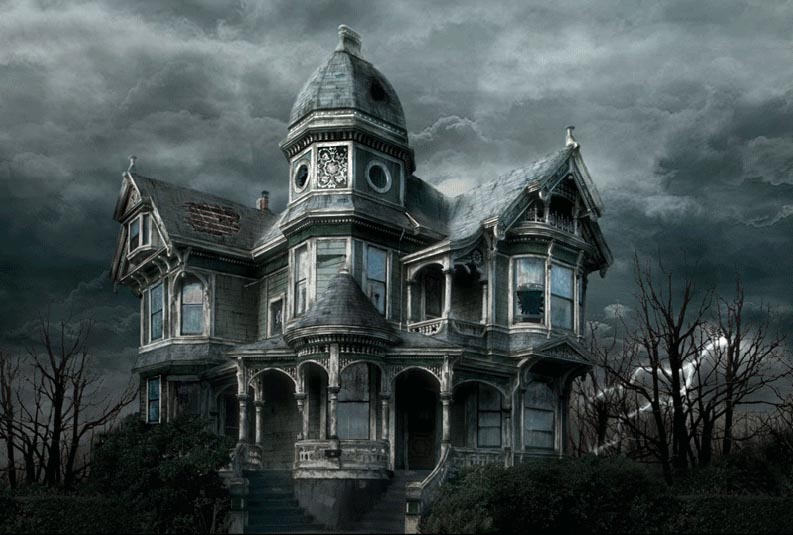 matte-paint-dark-house matte paint dark house 27 Matte Painting Tutorials for Adobe<br /> Photoshop