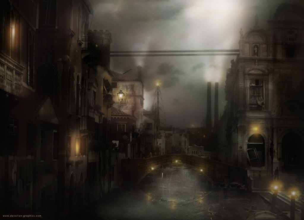venice-matte-painting venice matte painting 1024x739 27 Matte Painting Tutorials for<br /> Adobe Photoshop