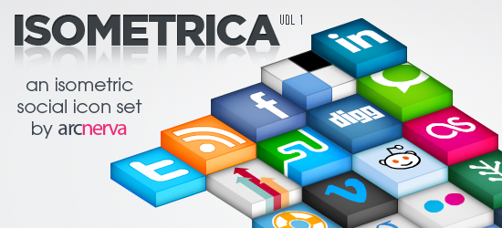 16-01_isometrica_social_icon_leading 16 01 isometrica social icon leading 30 Free Social Media Icon<br /> Sets For Bloggers