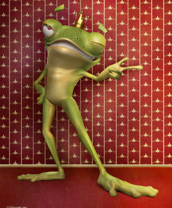 Frog by Marcos Nicacio Amazing 3D CG Character Models