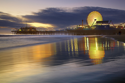Santa Monica Spin #3 - Santa Monica Pier, California HDR2 45 Fantastic HDR Pictures