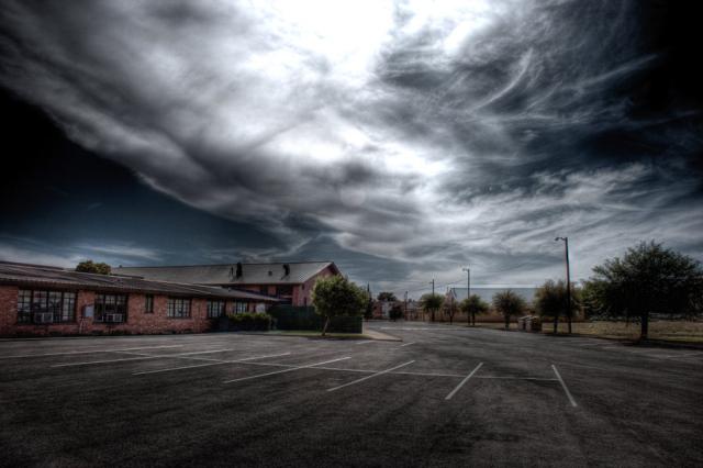 HDR Parking Lot by finchx6 45 Fantastic HDR Pictures