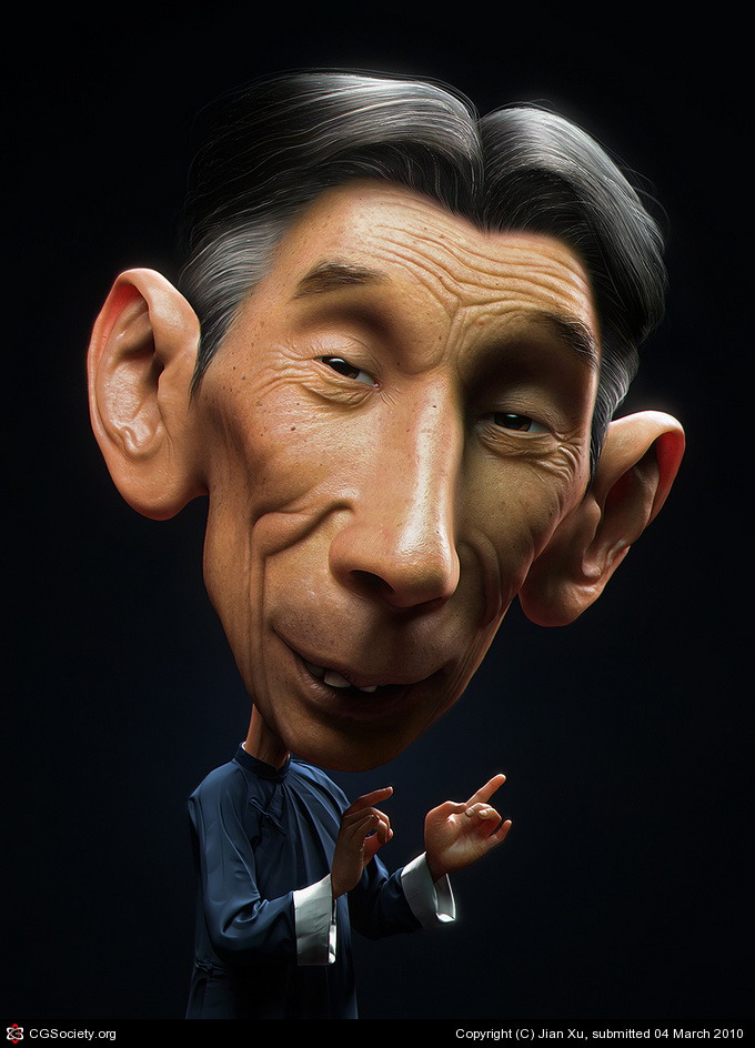 Ma San Li Jian Xu 3D Amazing 3D CG Character Models