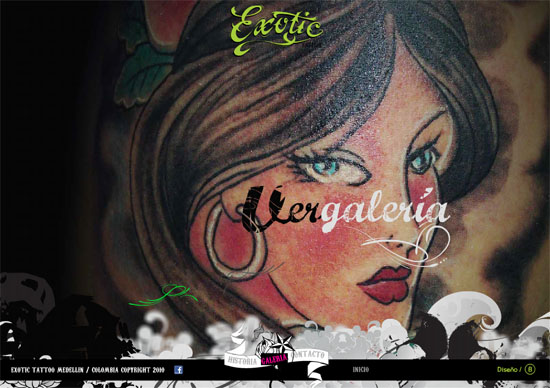 exotic tattoo 25 Flash Galleries You Must See