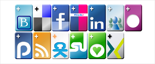 13 free social bookmark icons fsmis 18 30 Free Social Media Icon Sets For Bloggers