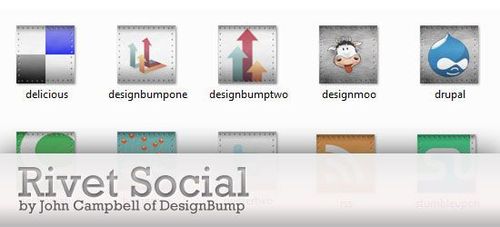 rivet_social_leading rivet social leading 30 Free Social Media Icon Sets For Bloggers