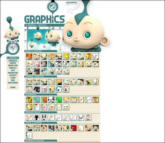 viva graphics 25 Flash Galleries You Must See